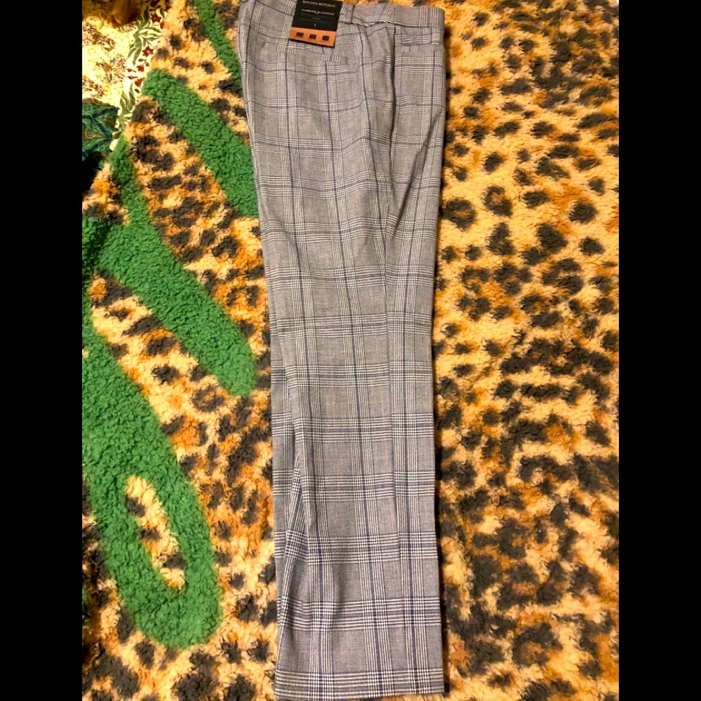 Plaid Sloan Pant